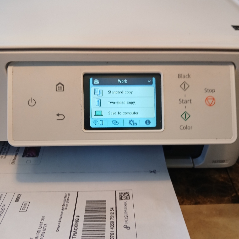 Canon PIXMA TS7720 Wireless Inkjet All-in-One Printer | Tested | Needs New Ink - Picture 4 of 16